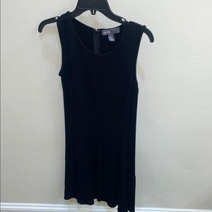 Donna Ricco Black Sleeveless Sheath Mini Dress